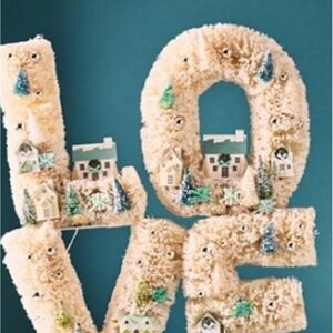 Anthropologies Festival Light Up Decoration. (LOVE)